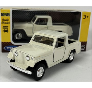 WELLY OLD 1:34-39 JEEP COMMANDO PICKUP BIAŁY