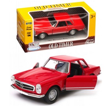 WELLY OLD 1:34-39 MERCEDES-BENZ 230 SL CZERWONY
