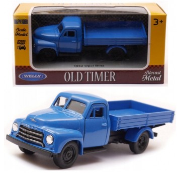 WELLY OLD 1:34-39 OPEL BLITZ 1952 NIEBIESKI