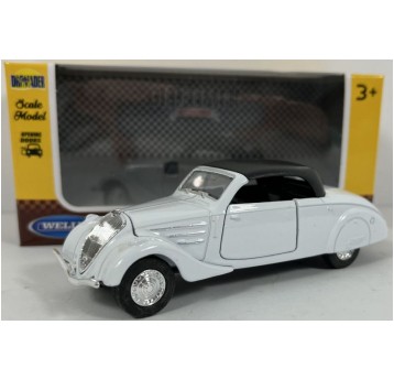 WELLY OLD 1:34-39 PEUGEOT 402 1938 BIAŁY
