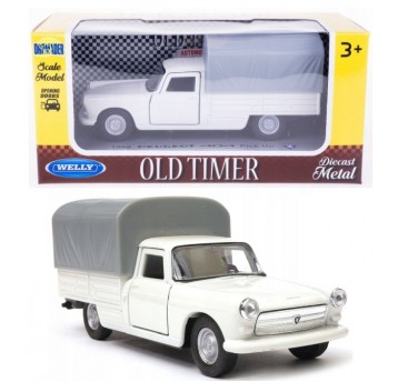 WELLY OLD 1:34-39 PEUGEOT 404 PICK UP BIAŁY