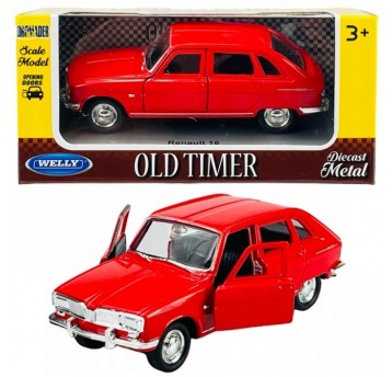 WELLY OLD 1:34-39 RENAULT 16 CZERWONY