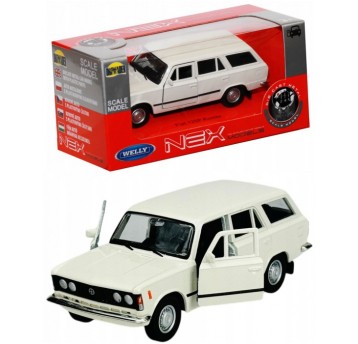 WELLY PRL 1:34-39 FIAT 125P KOMBI BIAŁY