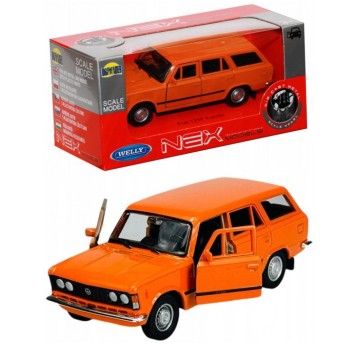 WELLY PRL 1:34-39 FIAT 125P KOMBI POMARAŃCZOWY