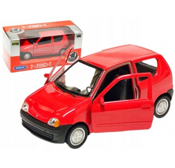 WELLY PRL 1:34-39 FIAT SEICENTO CZERWONY