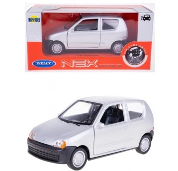 WELLY PRL 1:34-39 FIAT SEICENTO SREBRNY