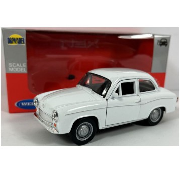 WELLY PRL 1:34-39 FSO SYRENA 105 BIAŁY