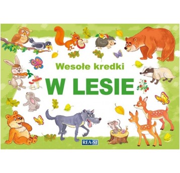 WESOŁE KREDKI. W LESIE
