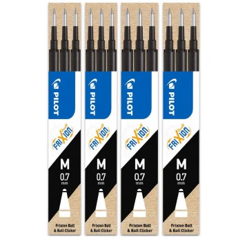 WKŁAD FRIXION BALL/CLICKER 0,7 CZARNY PILOT