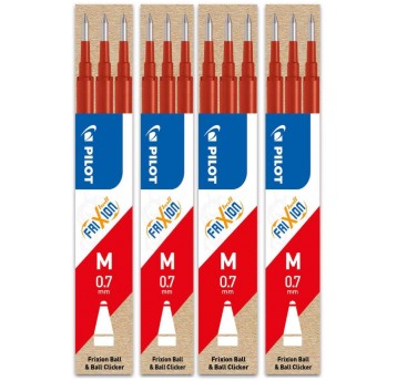 WKŁAD FRIXION BALL/CLICKER 0,7 CZERWONY PILOT