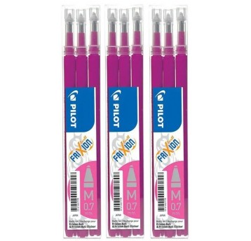 WKŁAD FRIXION BALL/CLICKER 0,7 RÓŻOWY PILOT