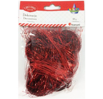 WŁOSY ANIELSKIE 20G CZERWONE
