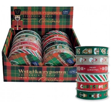 WSTĄŻKA RYPSOWA 3Mx1,5 CM INTERDRUK