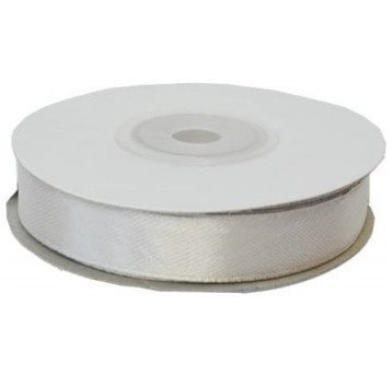 WSTĄŻKA SATYNOWA 12MM X 25 Y SZARA 99