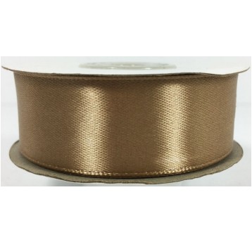WSTĄŻKA SATYNOWA 25MM x 25Y ZŁOTA RETRO 67