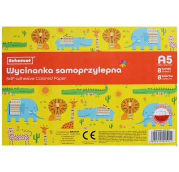 WYCINANKI A5 8K SAMOPRZYLEPNE SCHEMAT
