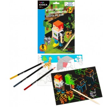 WYDRAPYWANKA I KOLOROWANKA 2W1(GAME)