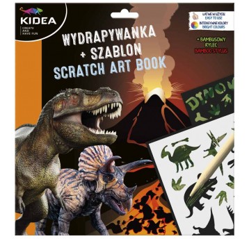 WYDRAPYWANKI KREATYWNE Z SZABLONAMI B KIDEA