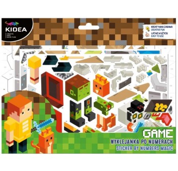 WYKLEJANKA PO NUMERACH GAME KIDEA