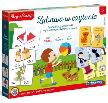 ZABAWA W CZYTANIE - CLEMENTONI
