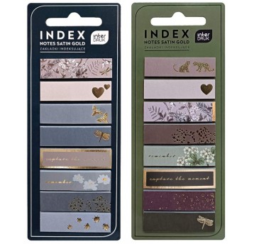 ZAKŁADKI INDEKSUJĄCE SATIN GOLD