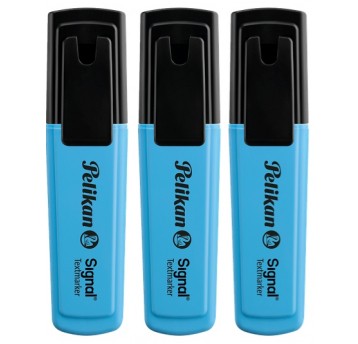 ZAKREŚLACZ SIGNAL NIEBIESKI PELIKAN