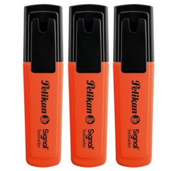 ZAKREŚLACZ SIGNAL POMARAŃCZOWY PELIKAN