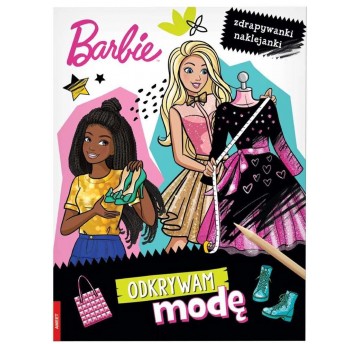 ZDRAPYWANKI NAKLEJANKI BARBIE ODKRYWAM MODĘ