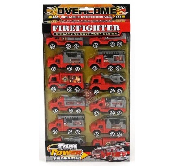 ZESTAW 12 AUT STRAŻY POŻARNEJ