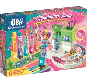 ZESTAW ART FABRYKA MARKERÓW - CLEMENTONI