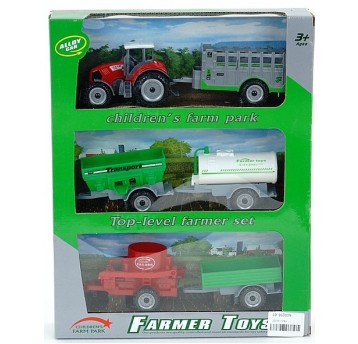 ZESTAW FARMA TRAKTOR + MASZYNY