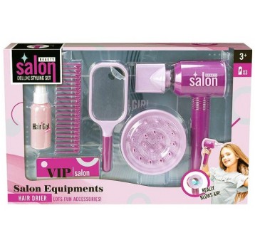 ZESTAW FRYZJERSKI Z SUSZARKĄ NA BATERIE