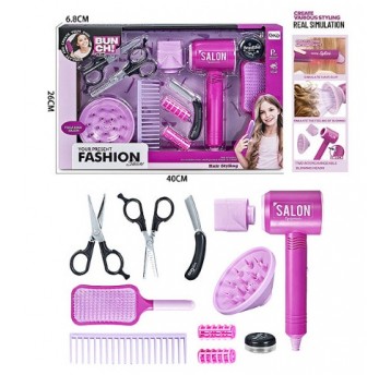 ZESTAW FRYZJERSKI Z SUSZARKĄ NA BATERIE
