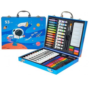 ZESTAW KREATYWNY PLASTYCZNY W WALIZCE KOSMOS