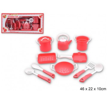 ZESTAW KUCHENNY W KROPKI