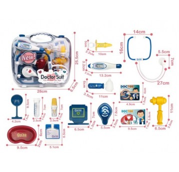 ZESTAW LEKARSKI W WALIZCE ŚW. DŹW.