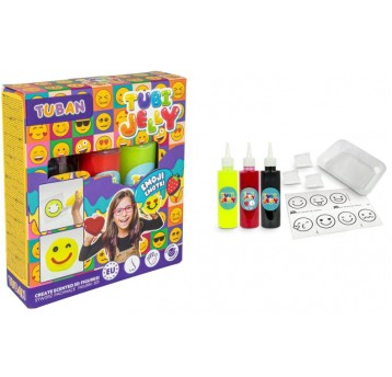 ZESTAW TUBI JELLY EMOTKI 3 KOLORY