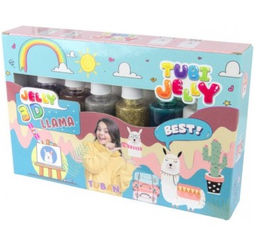 ZESTAW TUBI JELLY LAMA 6 KOLORÓW