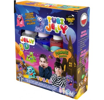 ZESTAW TUBI JELLY POTWORKI 3 KOLORY