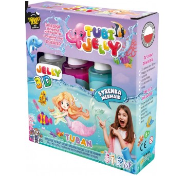 ZESTAW TUBI JELLY SYRENKA 3 KOLORY