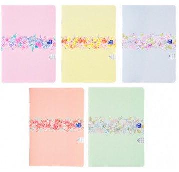 ZESZYT A4 60 KRATA FLOWERS OXFORD