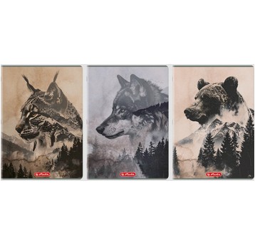 ZESZYT A4 96 KRATA WILD HERLITZ