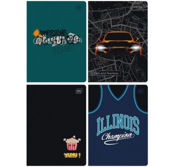 ZESZYT A5 32K 3-LINIA KOLOR BOYS INTERDRUK