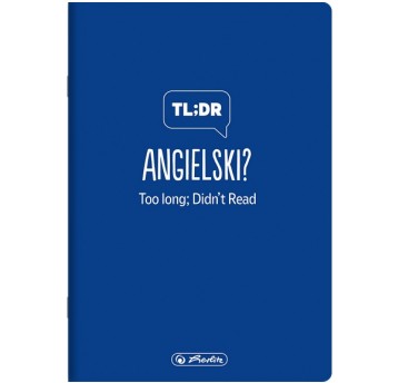 ZESZYT A5 60 JĘZYK ANGIELSKI SOFT HERLITZ