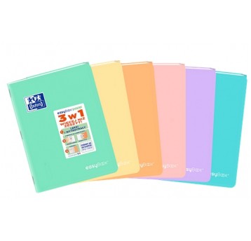 ZESZYT A5 60 KRATA EASYBOOK PASTEL OXFORD