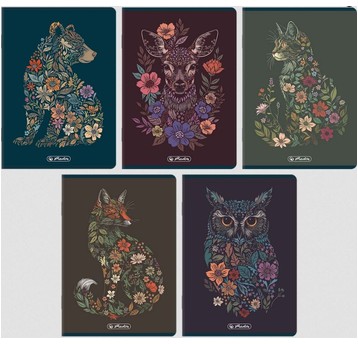 ZESZYT A5 60 KRATA FLORIMALS HERLITZ