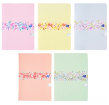 ZESZYT A5 60 KRATA FLOWERS OXFORD