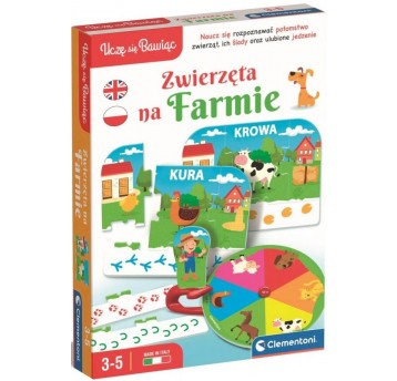 ZWIERZĘTA NA FARMIE - CLEMENTONI